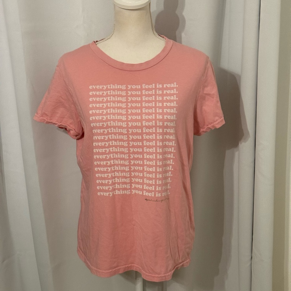 Spiritual Gangster Pink Short Sleeve Tee
